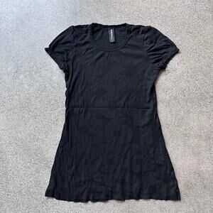 S Rundholz Ribbed T-Shirt Black Print Designer Brand European German